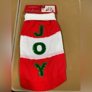 Christmas Joy holiday dog clothing sweater